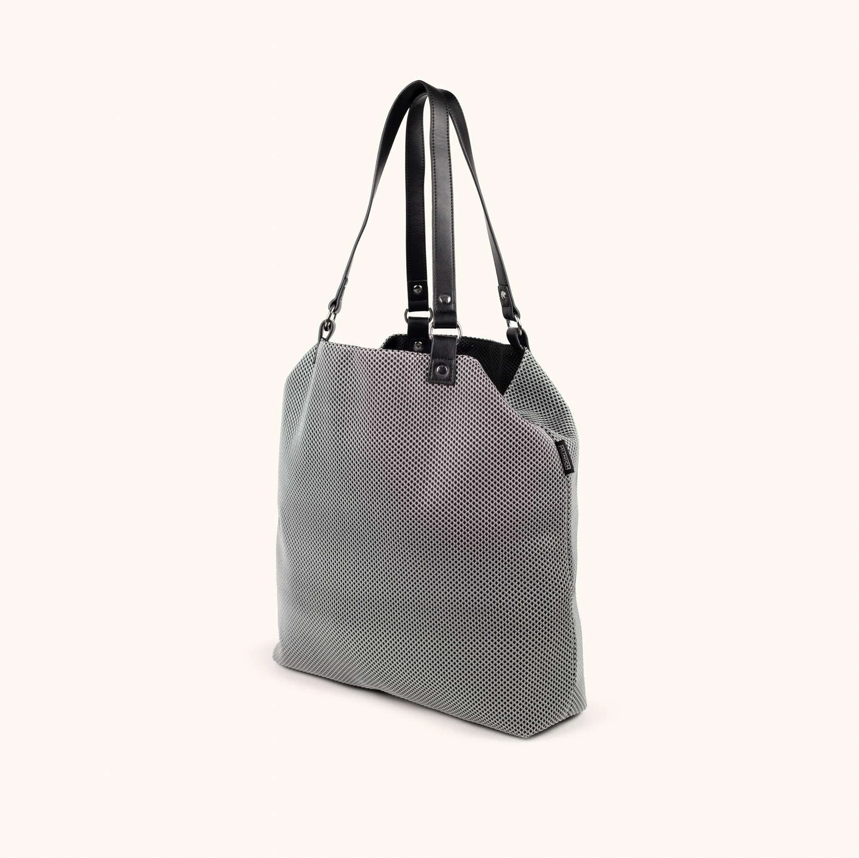MUNICH GOGO SPIN Reversible TOTE BAG: сірий сумка для жінок