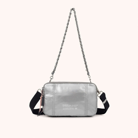 MUNICH | BORSES | DONA | DEEP RECYCLED CROSSBODY DOUBLE | BEIGE