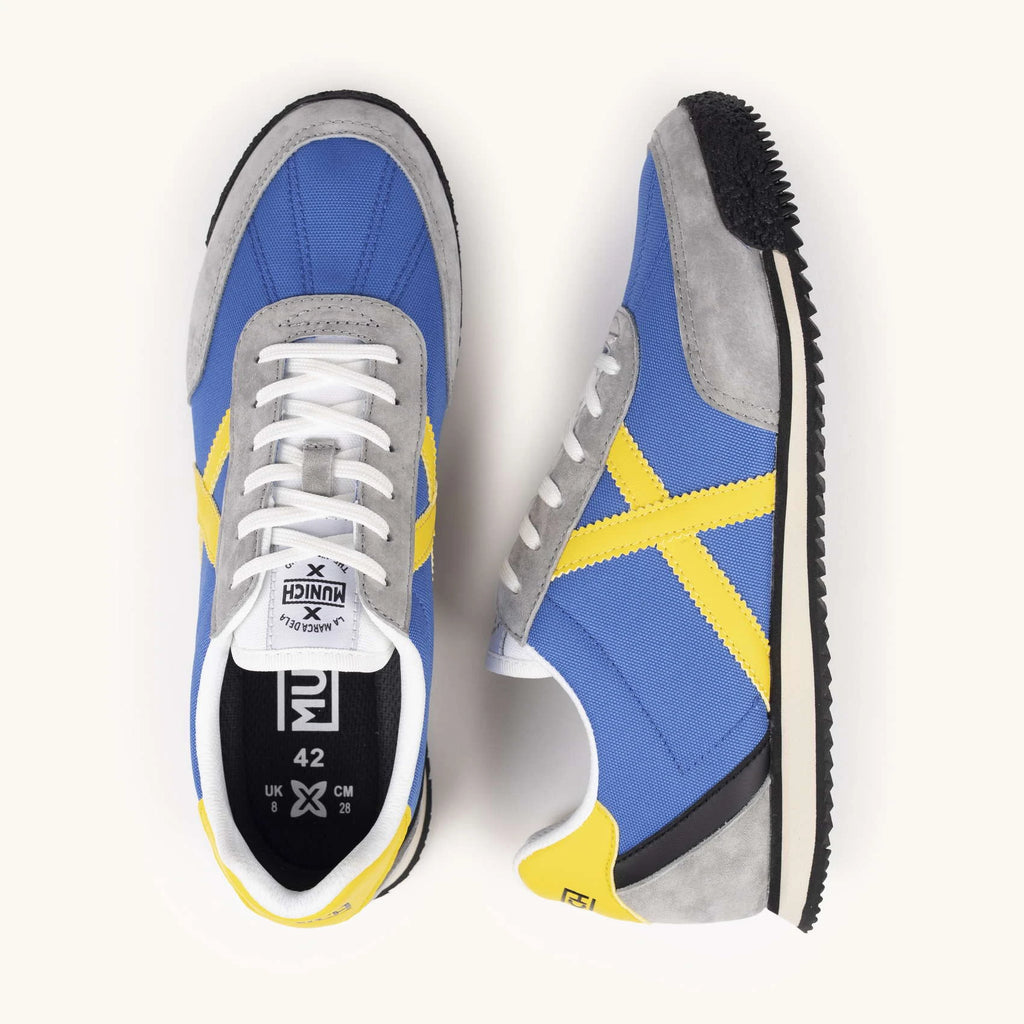 MUNICH Riber 12: bleu baskets pour homme