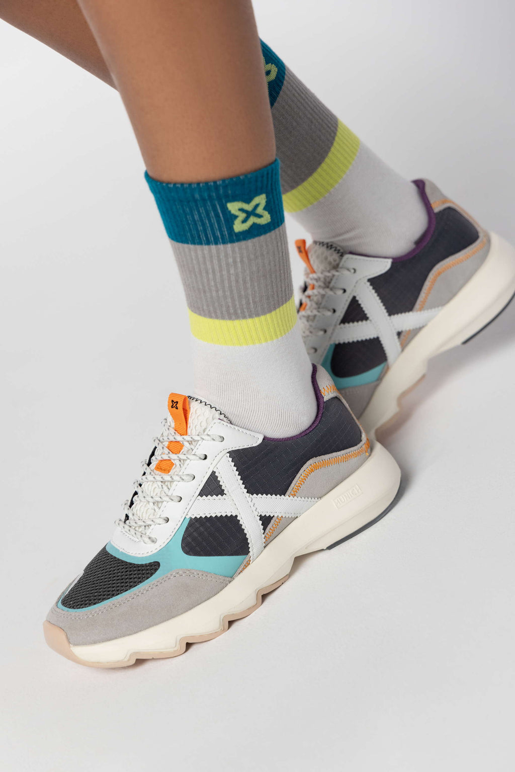 MUNICH Ready 02: zwart sneakers voor dames