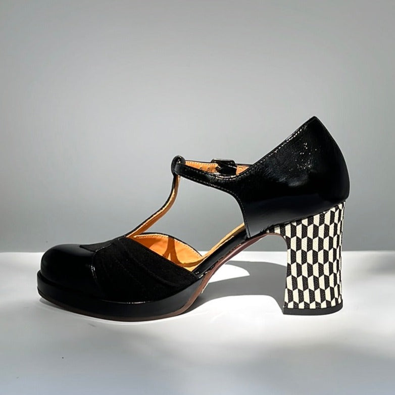 CHIE MIHARA | महिलाओं के सैलून के जूते | DAJUD | काला