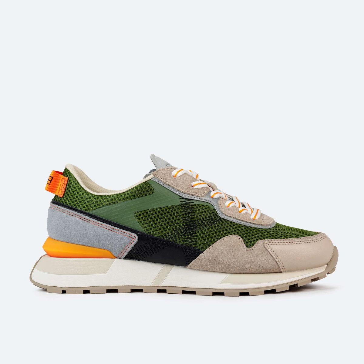 MUNICH Pulsar 21: caqui sneakers voor heren