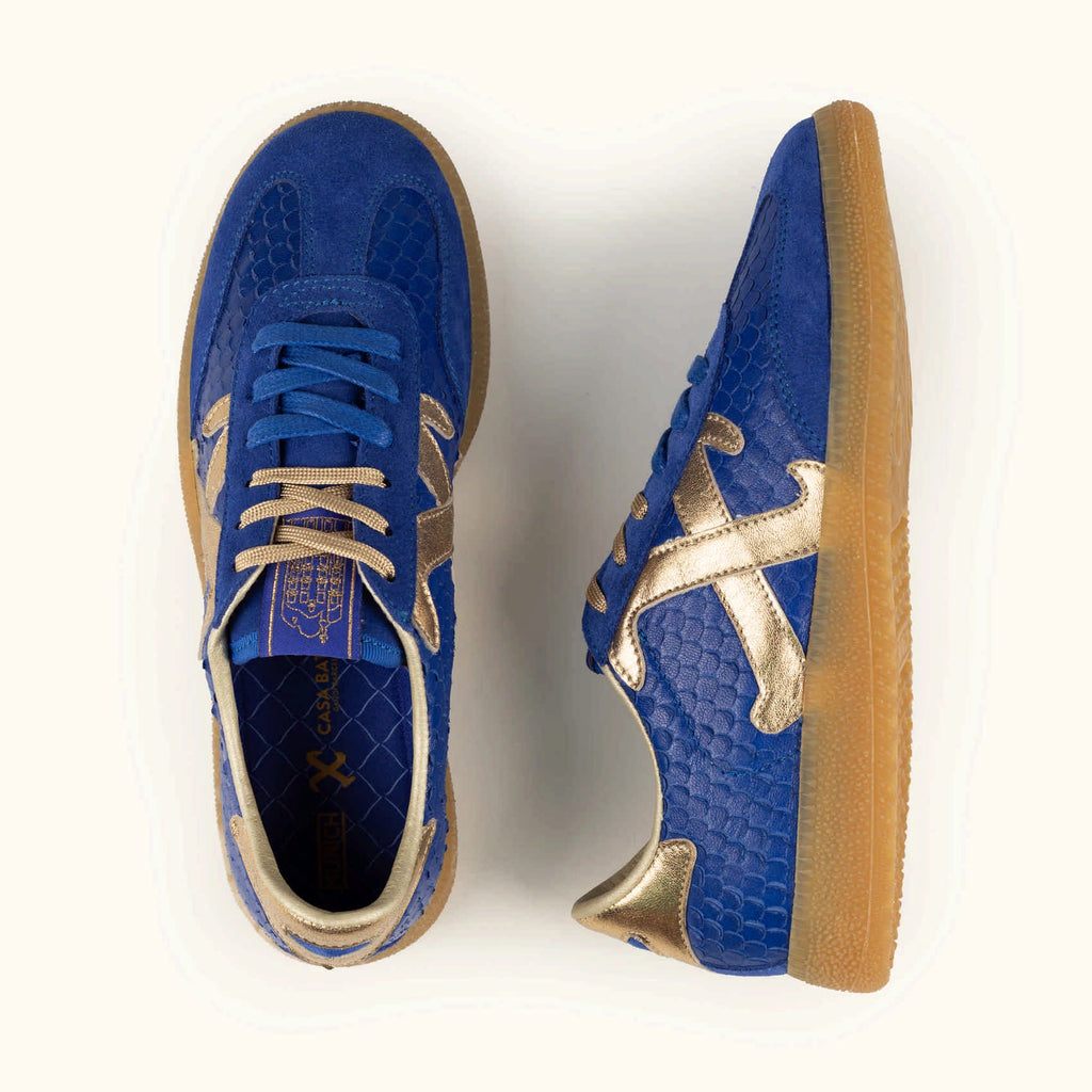 MUNICH | SNEAKERS | UNISEX | BARRU ESCAMA DEL DRAC -CASA BATLLÓ AZUL | AZUL