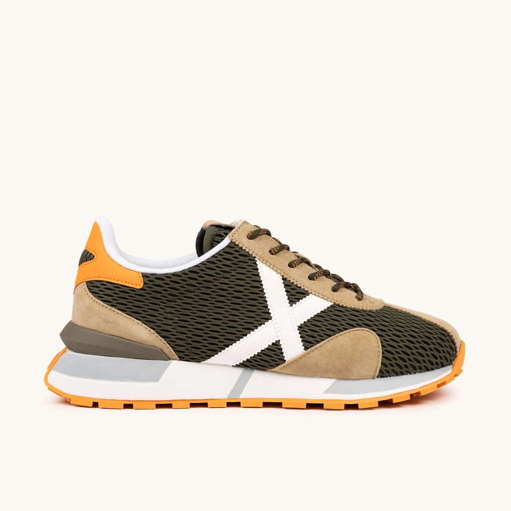 MUNICH Sapporo CLUB 198: vert baskets pour homme