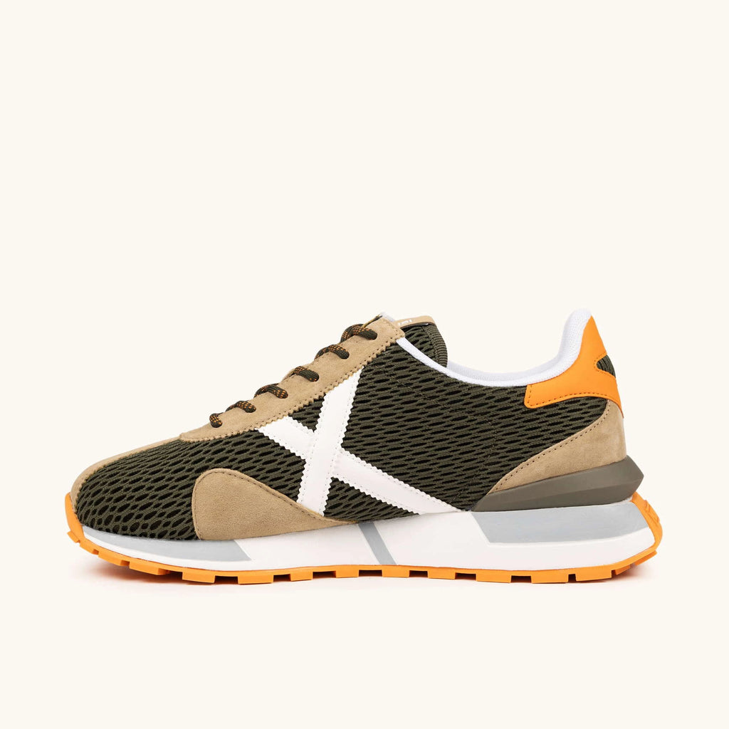 MUNICH Sapporo CLUB 198: vert baskets pour homme