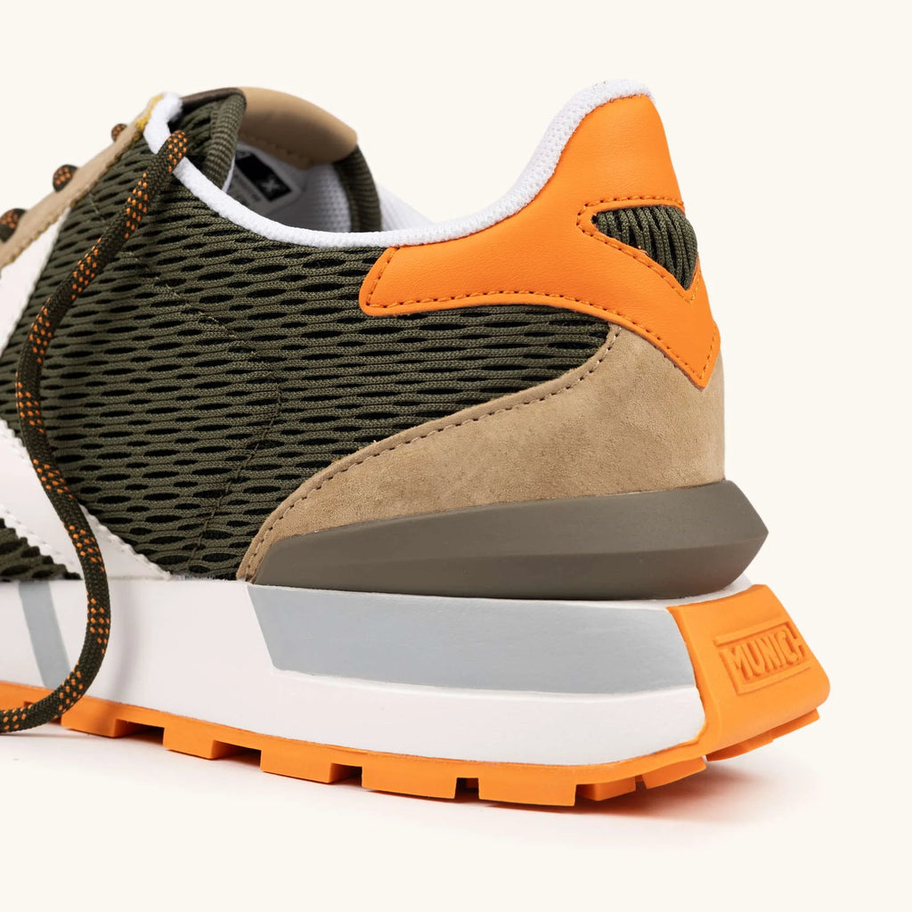 MUNICH Sapporo CLUB 198: vert baskets pour homme