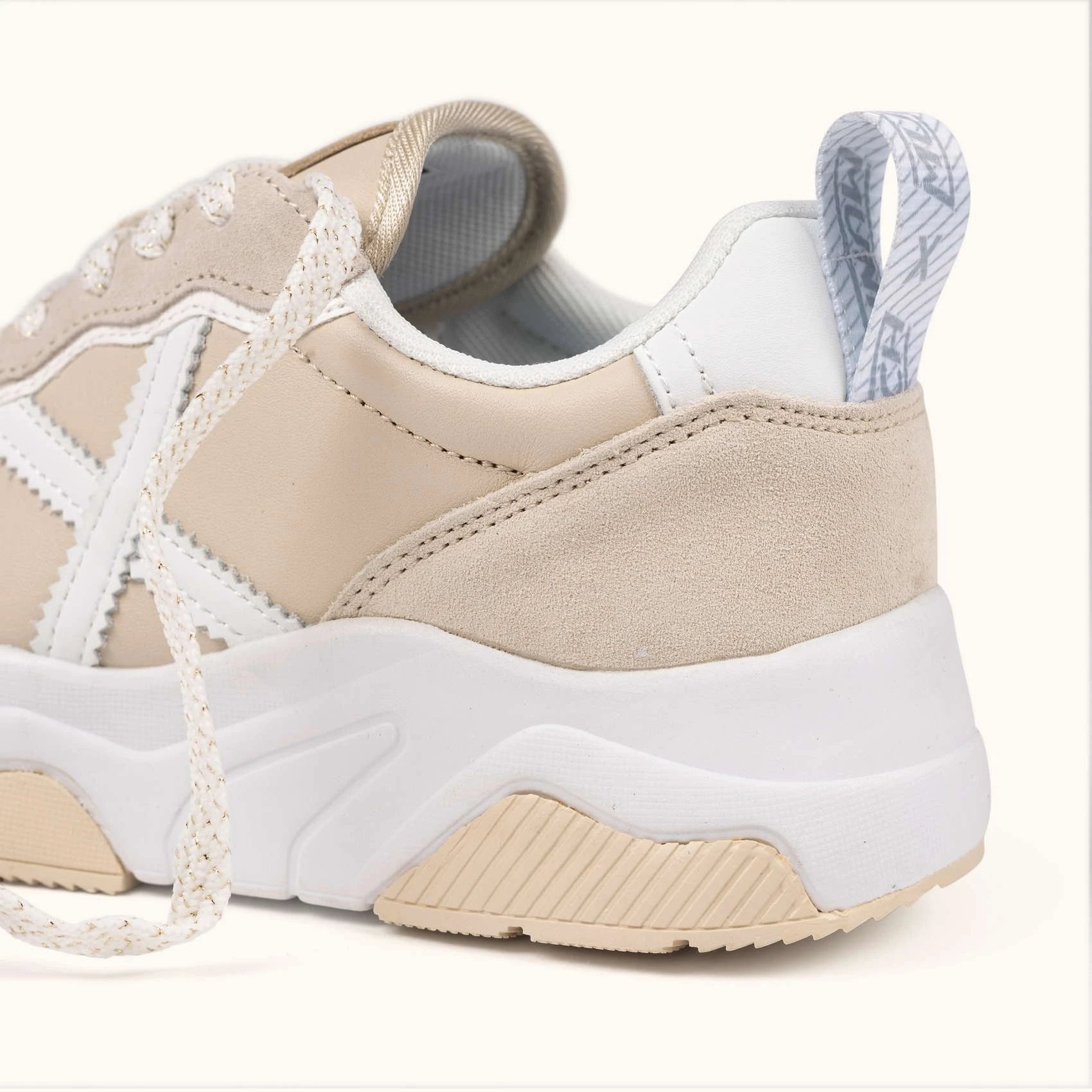 MUNICH WAVE 181: beżowy sneakersy dla kobiet