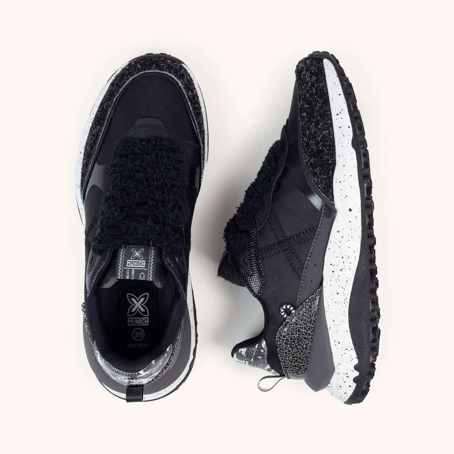 MUNICH | SNEAKERS | MUJER | AMBER 01 | NEGRO