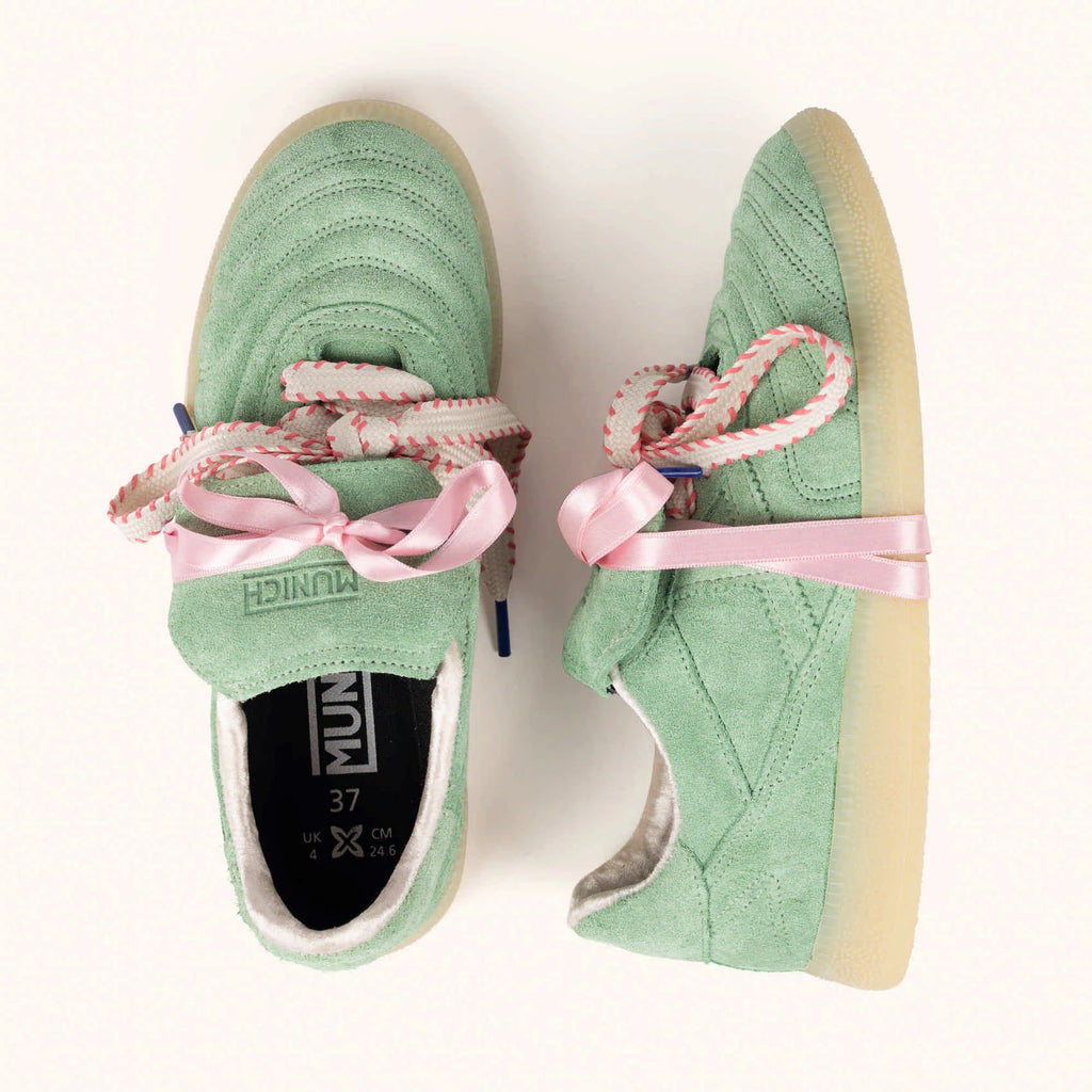 MUNICH | SNEAKERS | DONNA | MUNDIAL STRADA SUEDE 04 | VERDE
