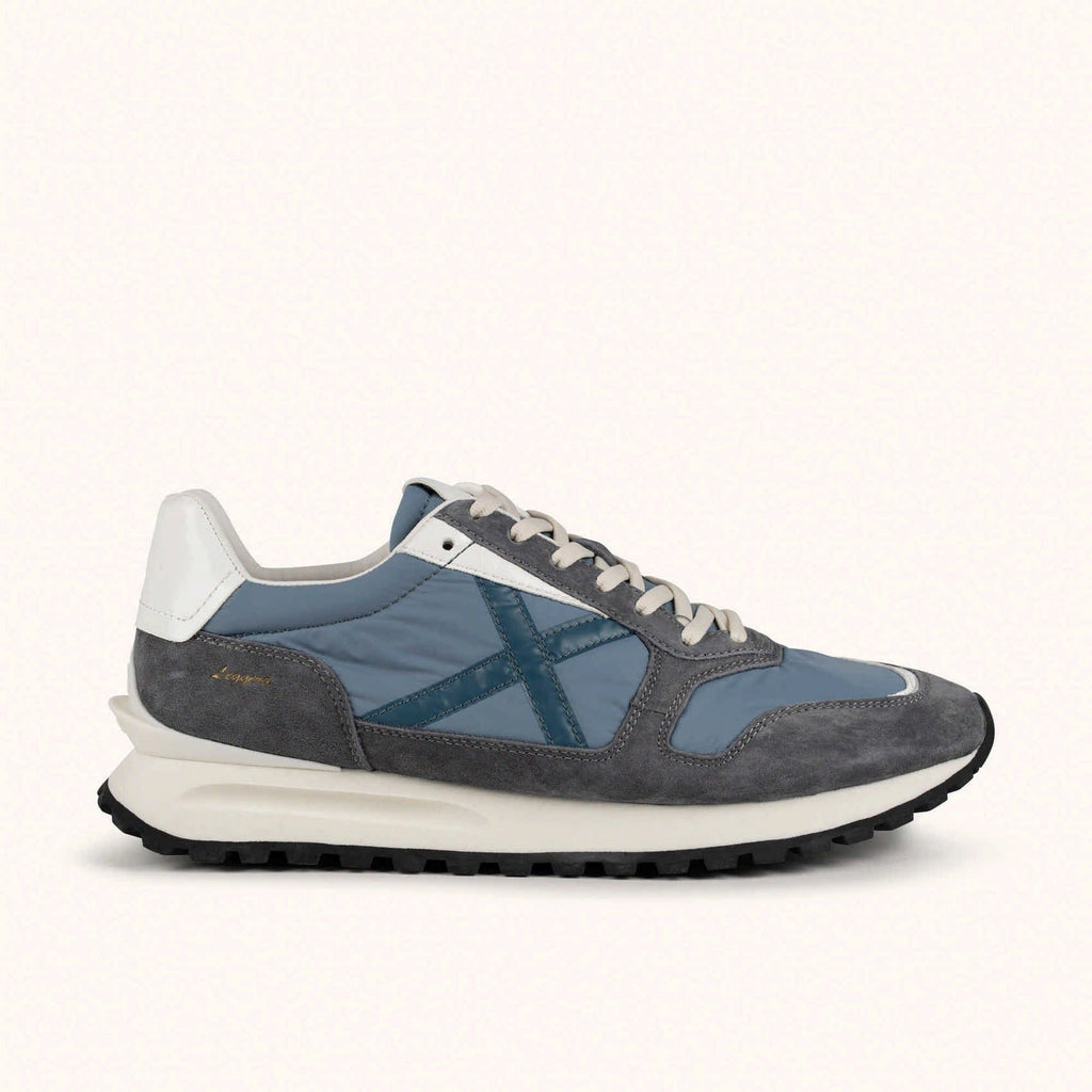 MUNICH | SNEAKERS | HOMBRE | LEGGERA 01 AZUL | GRIS