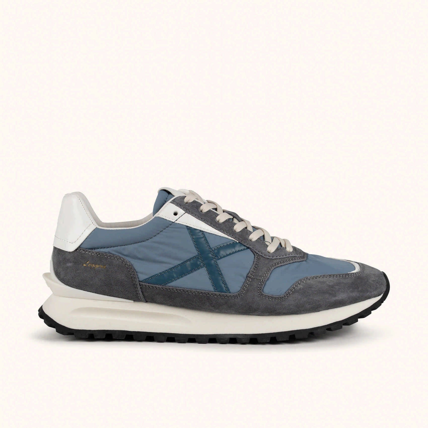 MUNICH | SNEAKERS | HOMBRE | LEGGERA 01 AZUL | GRIS