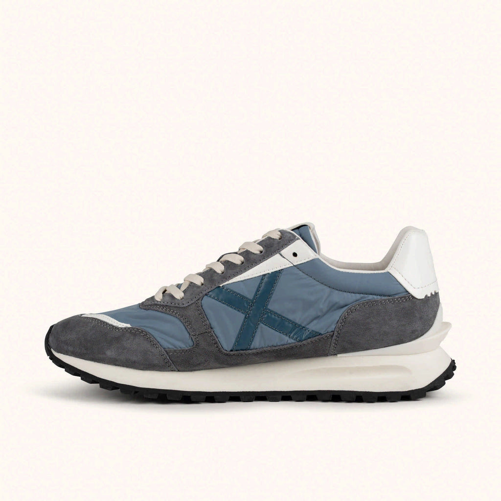 MUNICH | SNEAKERS | HOMBRE | LEGGERA 01 AZUL | GRIS