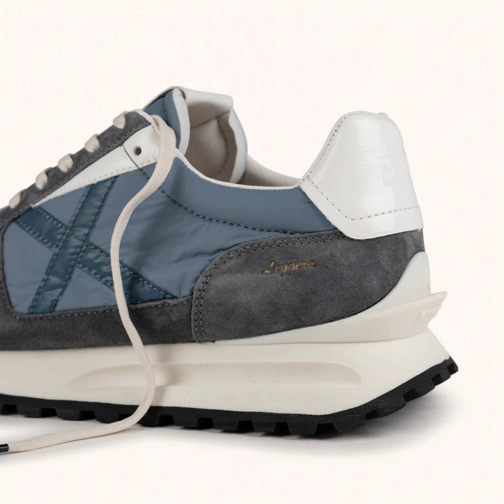 MUNICH | SNEAKERS | HOMBRE | LEGGERA 01 AZUL | GRIS