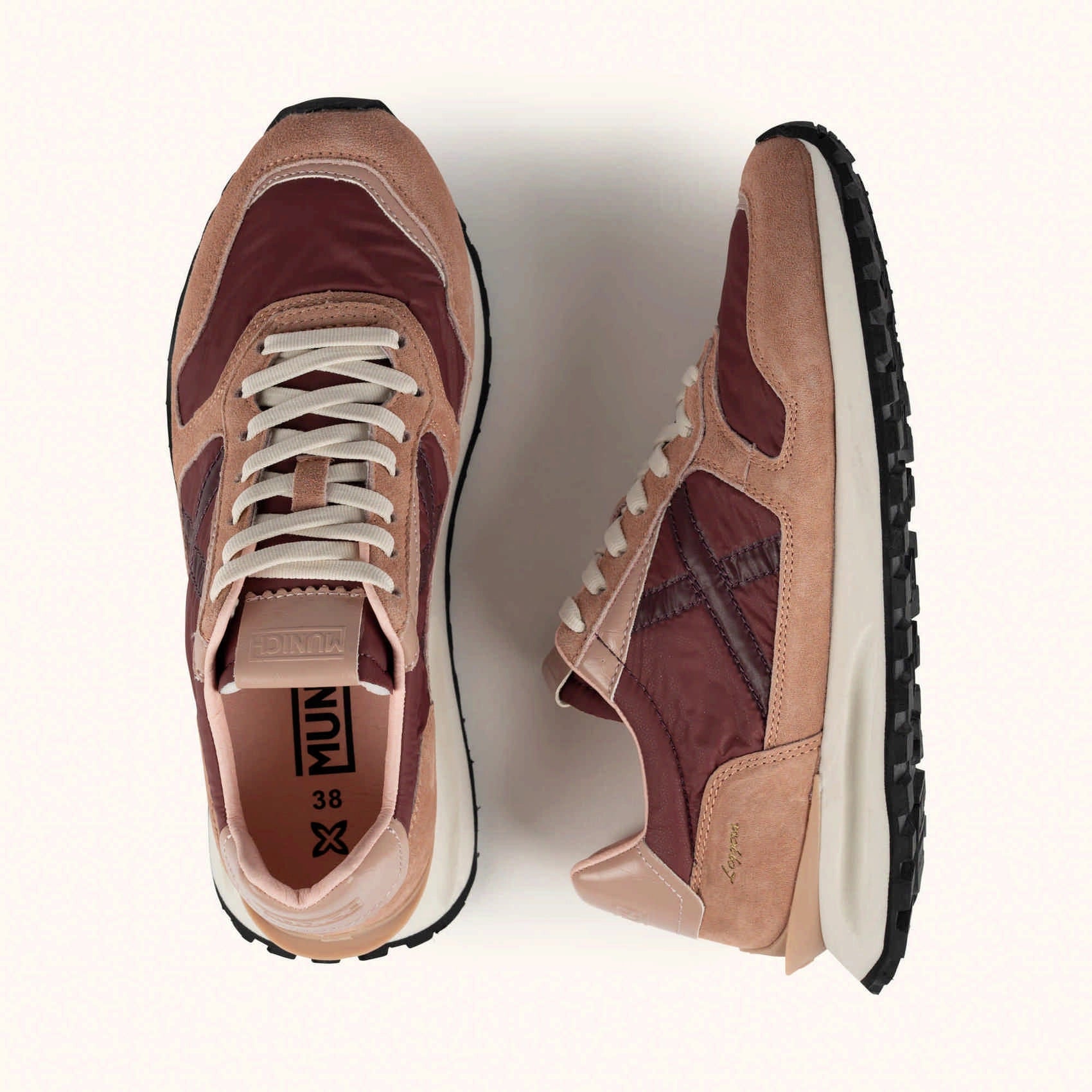 MUNICH Leggera WMN: rouge baskets unisexe