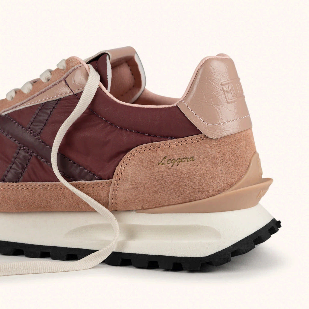 MUNICH Leggera WMN: rouge baskets unisexe