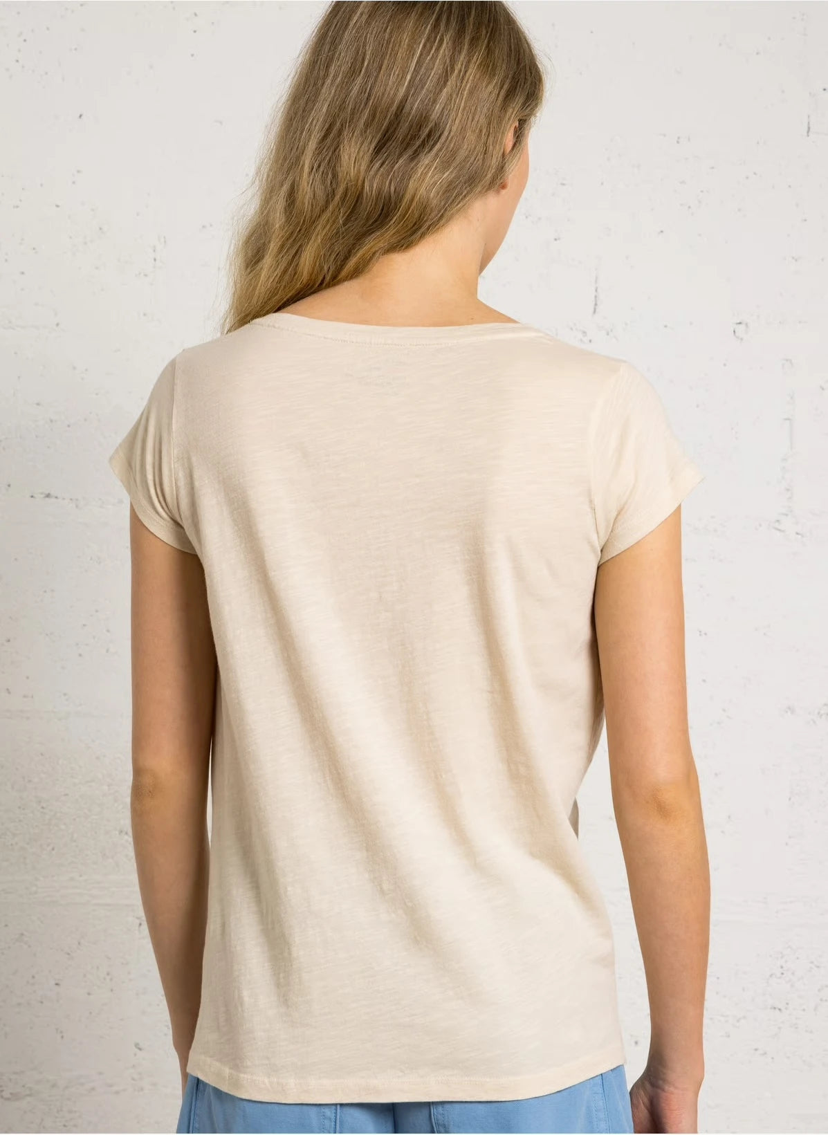 LEON & HARPER | CAMISETAS | MUJER | TONTON JC03 EXVOTO CHALK | BEIGE