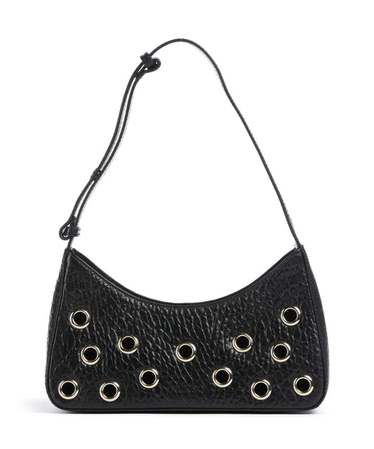 NUNOO | WOMEN'S BAG | APOLLO 2 EYELET NEW ZEALAND BLACK W GOLD | BLACK