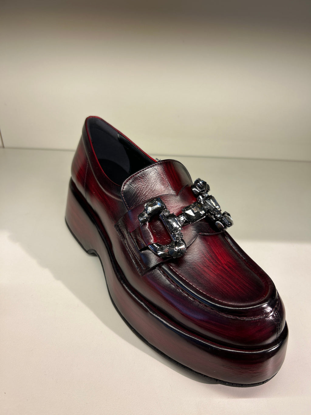 PONS QUINTANA | DAMENLOAFERS | FLIPER-KIRSCHAWEIG | ROT