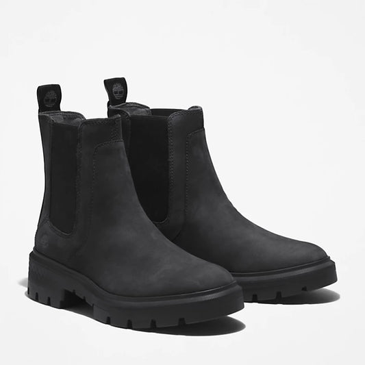 TIMBERLAND | Женские ботинки челси | Ботинки челси средней высоты CORT JET BLACK | ЧЕРНЫЙ