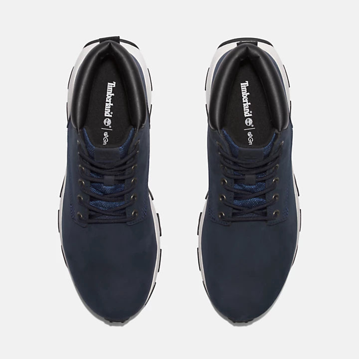 TIMBERLAND | SNEAKERS DA UOMO | CHUKKA CON LACCI MEDI WINDSOR PARK BLU NAVY | BLU