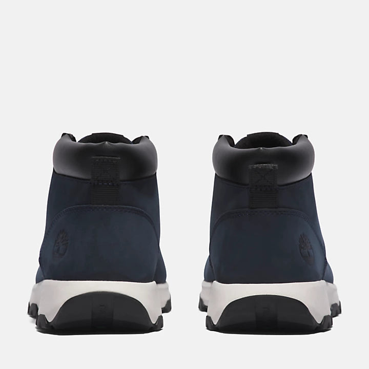 TIMBERLAND | SNEAKERS DA UOMO | CHUKKA CON LACCI MEDI WINDSOR PARK BLU NAVY | BLU