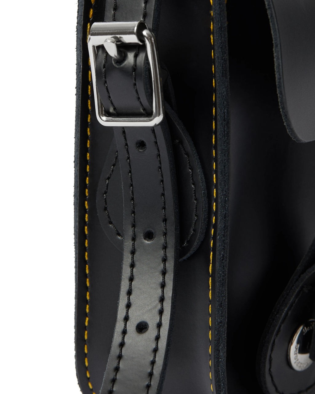 DR. MARTENS | BOLSOS | MUJER | 7" LEATHER SATCHEL BLACK | NEGRO