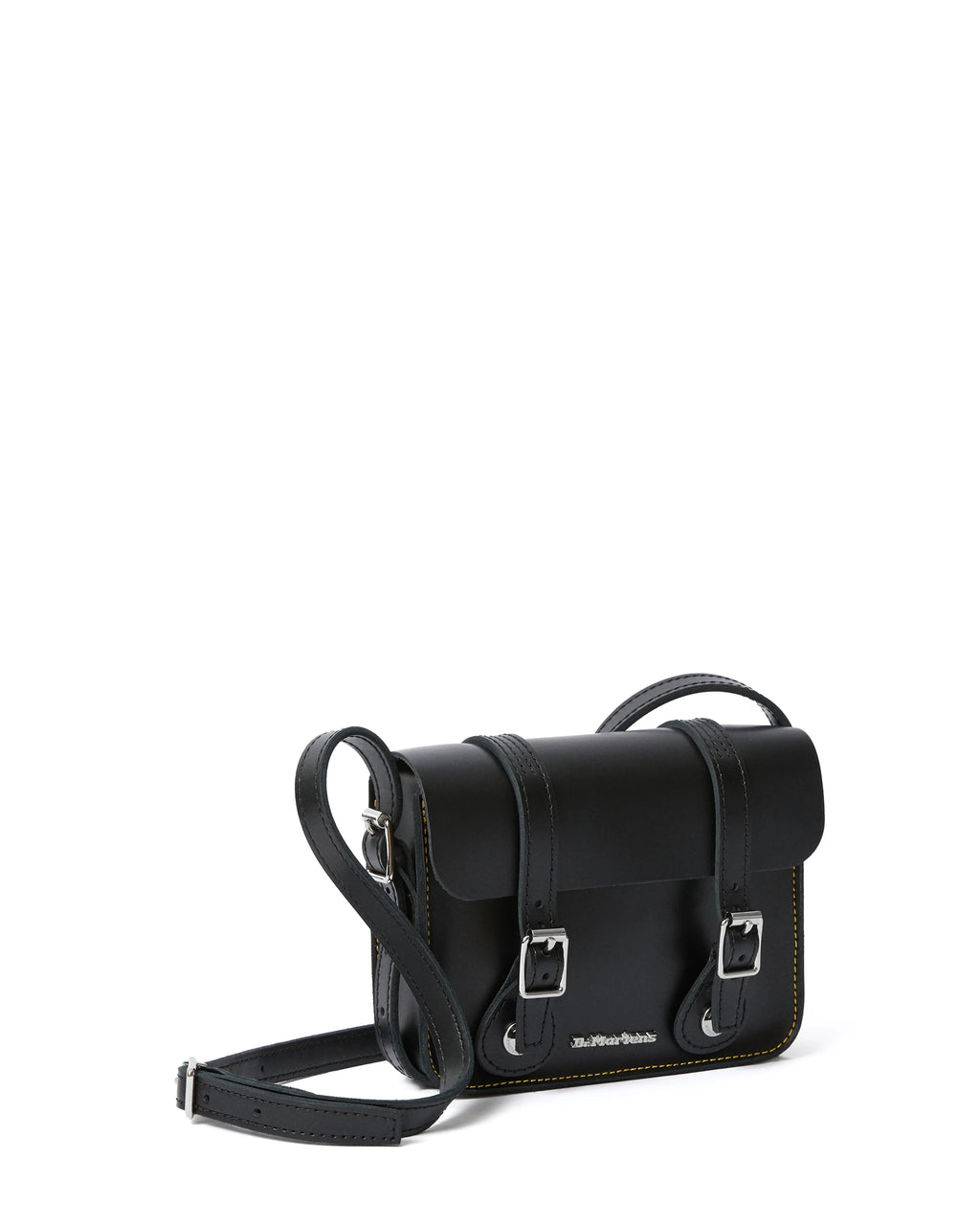 DR. MARTENS | BOLSOS | MUJER | 7" LEATHER SATCHEL BLACK | NEGRO