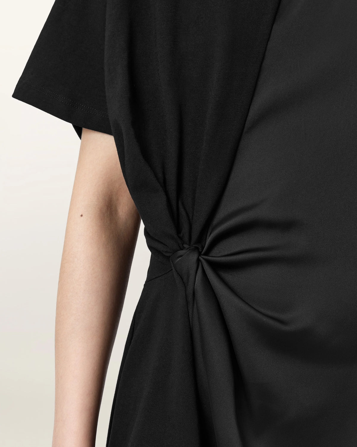 ALL SAINTS LANA LACE Dress Black: zwart jurk voor dames