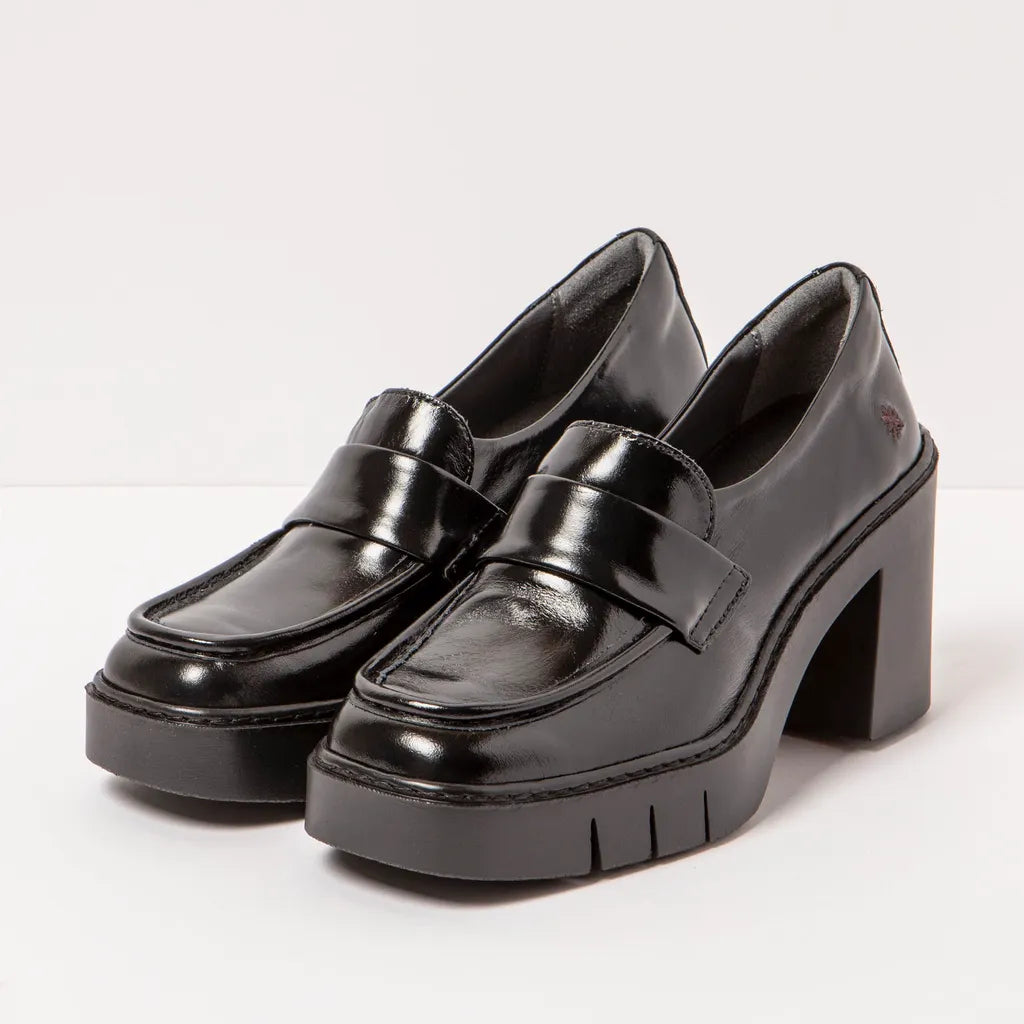 ART 1972 Nappa Shinny Black/berna: أسود أحذية للنساء