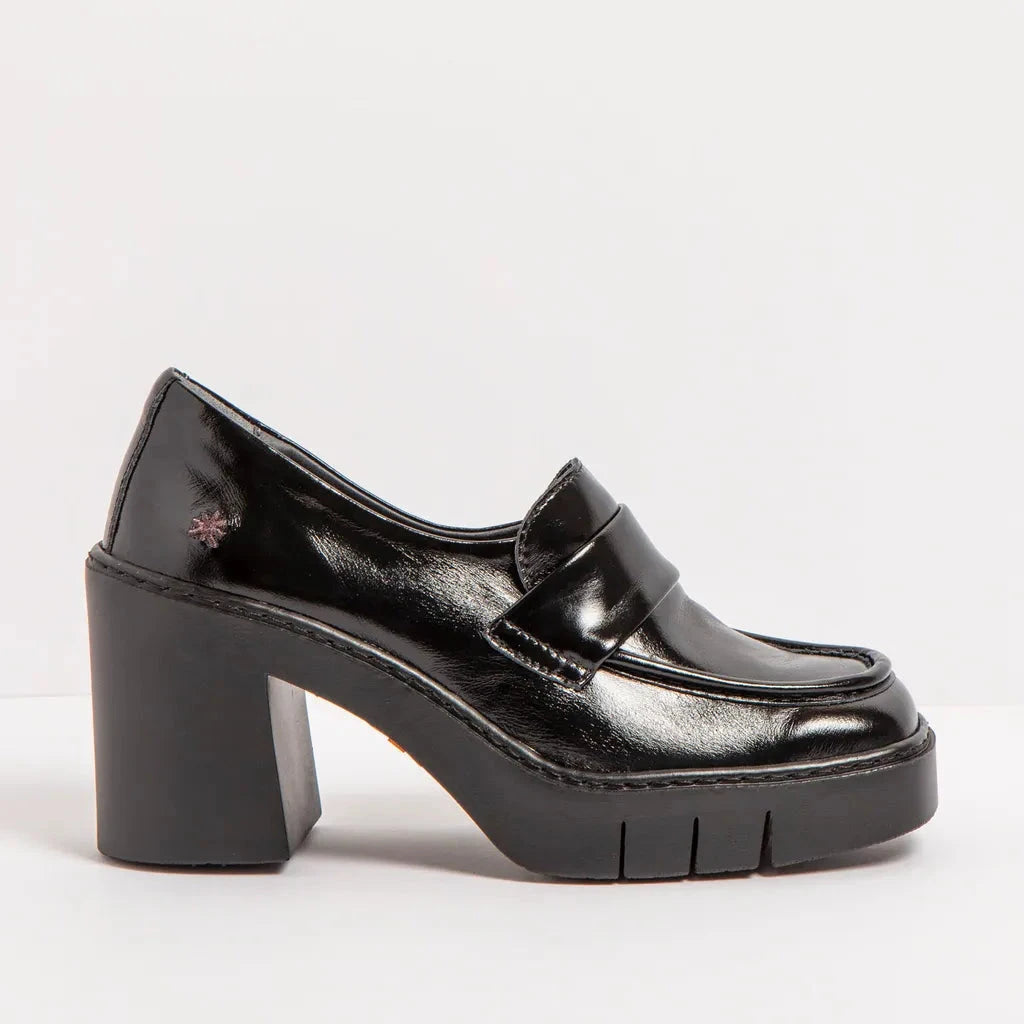 ART | WOMEN'S CASUAL SHOES | 1972 NAPPA SHINNY BLACK/BERNA | BLACK