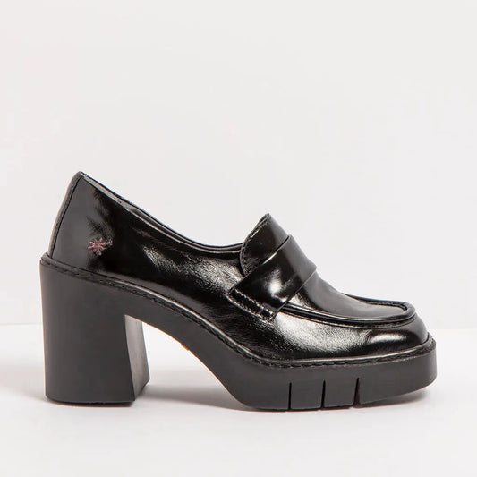 ART | SABATES CASUAL DONA | 1972 NAPPA SHINNY BLACK/BERNA | NEGRE