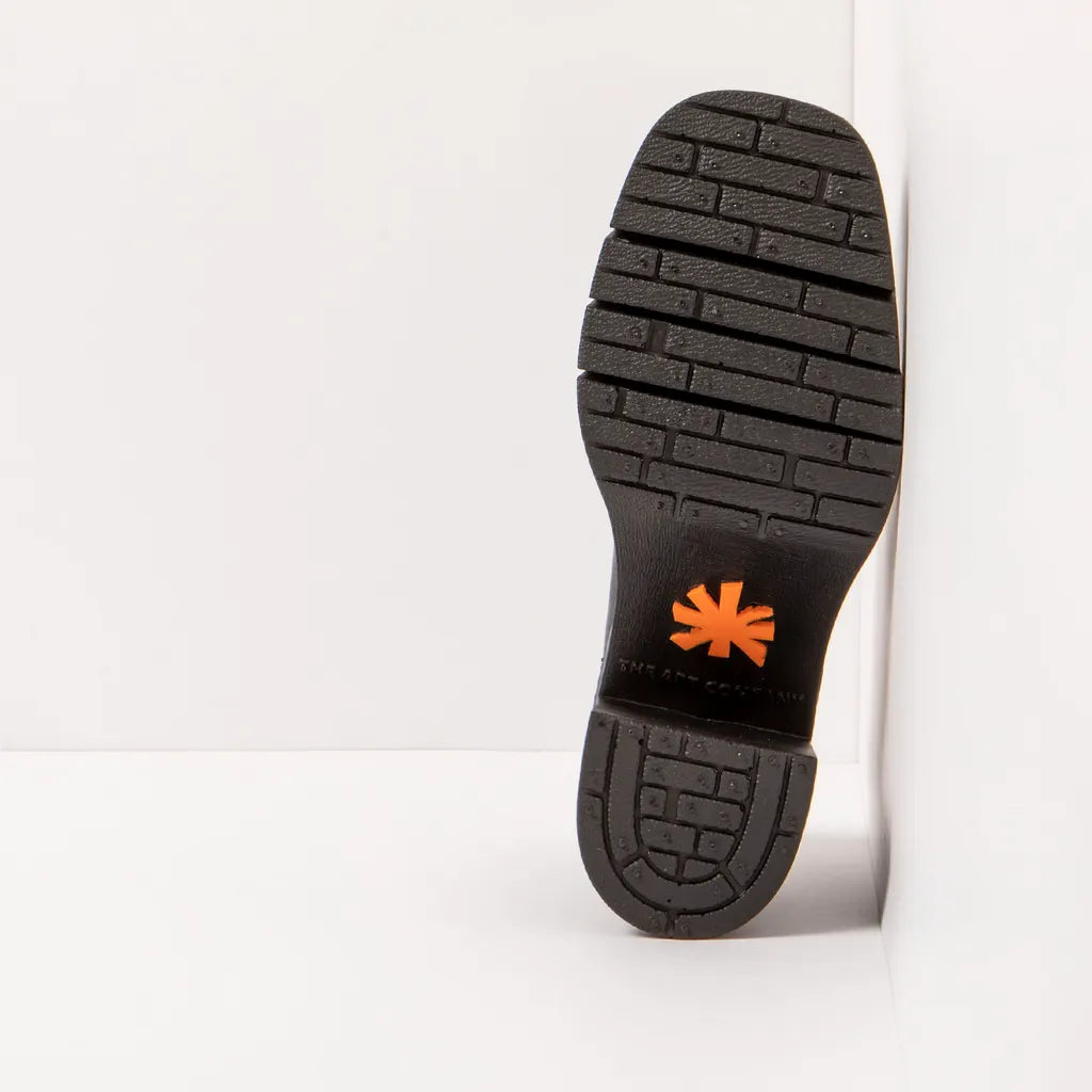 ART 1972 Nappa Shinny Black/berna: أسود أحذية للنساء