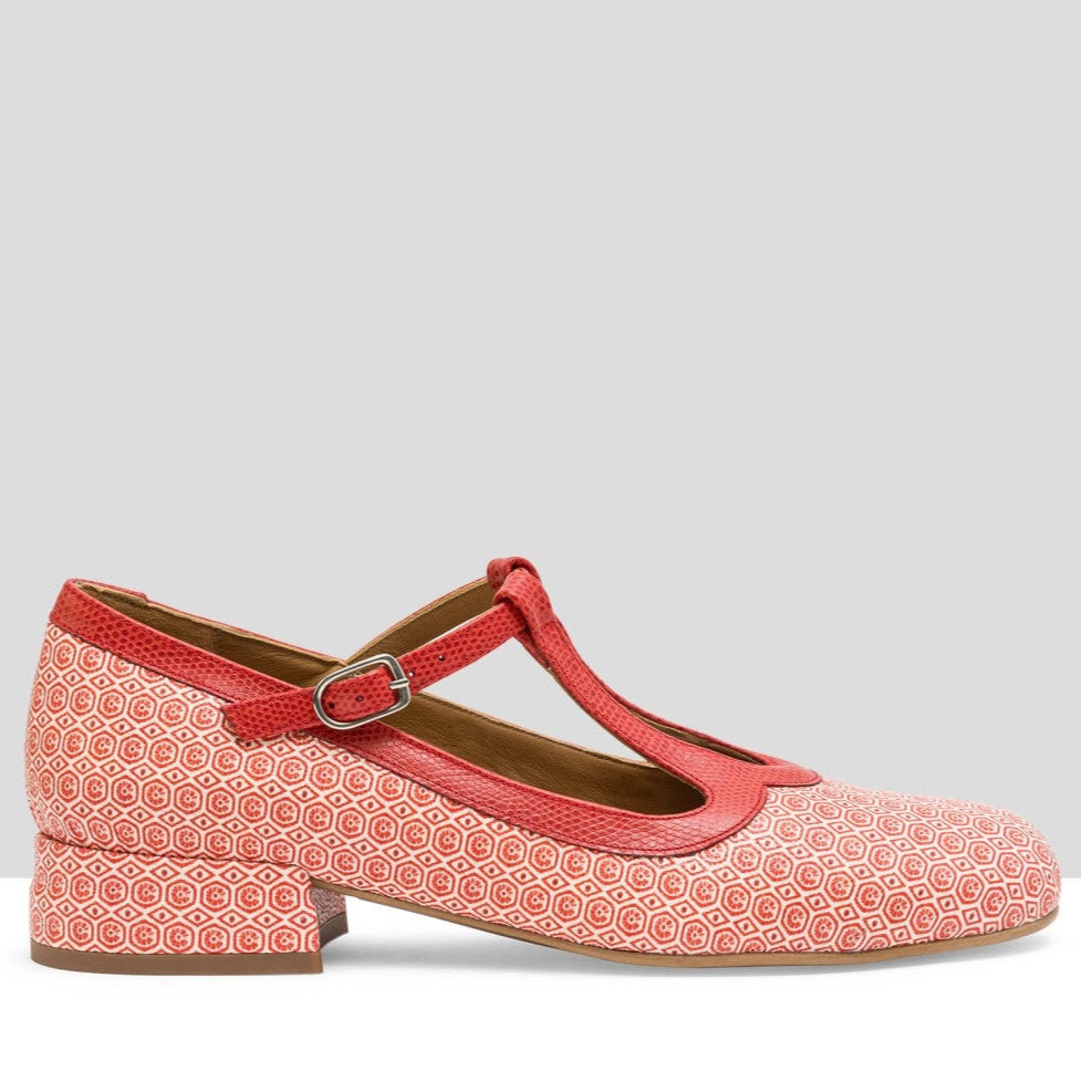 AUDLEY | SANDALIAS | MUJER | LUCIA TRIVAL | ROJO