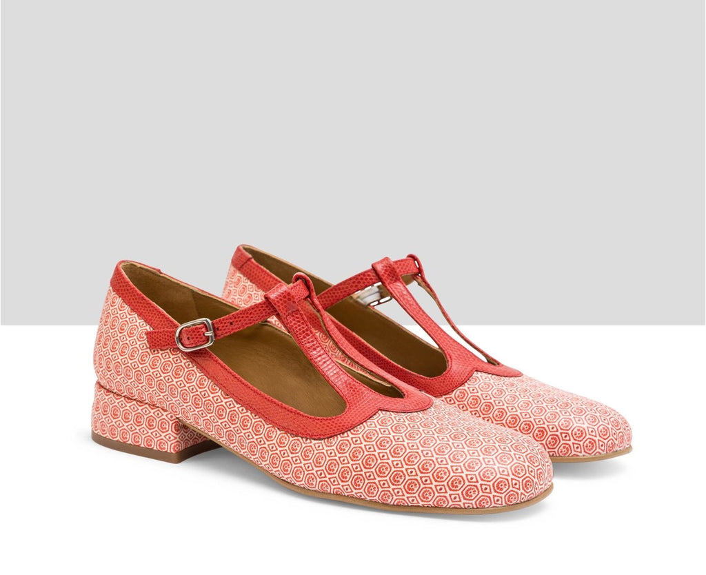 AUDLEY | SANDALIAS | MUJER | LUCIA TRIVAL | ROJO