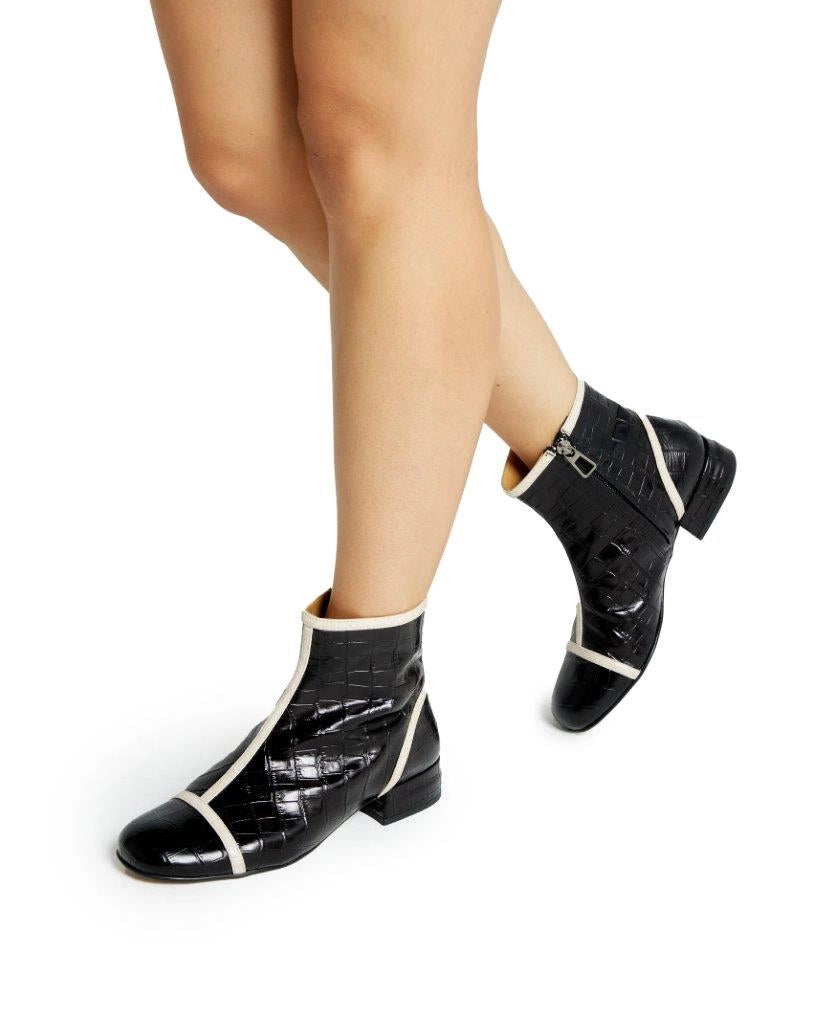 AUDLEY | ZAPATOS DE VESTIR MUJER | RABAT NEGRO | NEGRO