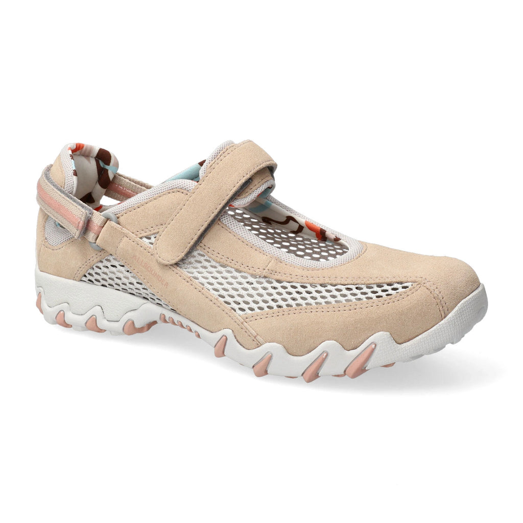 ALLROUNDER | CASUAL SHOES | WOMEN'S | NIRO C.SUEDE 12/O.MESH 61 SAHARA/NIMBUS CLOUD | BEIGE