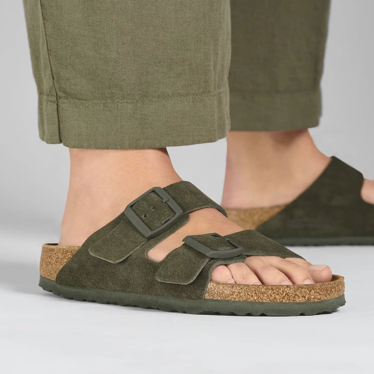 BIRKENSTOCK | 凉鞋 | 男女通用 | ARIZONA LEVE THYME | 窄版