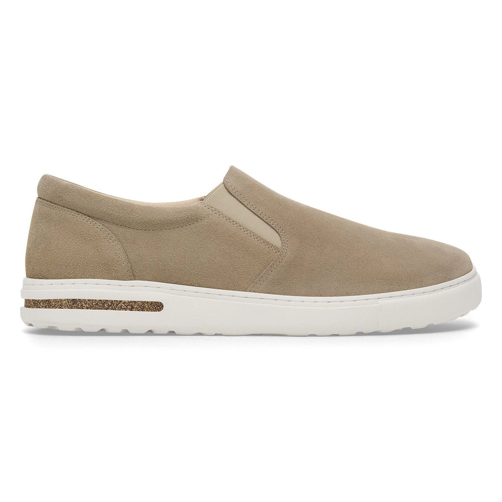BIRKENSTOCK | SANDÀLIES DONA | LONDON SHEARLING SOUEIX LEATHER TAUPE | MARRÓ