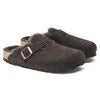 BIRKENSTOCK | MULES Y ZUECOS | MUJER | BOSTON SHEARLING LEVE MOCCA LAF MOCCA | MARRÓN