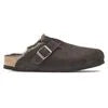 BIRKENSTOCK | MULES Y ZUECOS | MUJER | BOSTON SHEARLING LEVE MOCCA LAF MOCCA | MARRÓN
