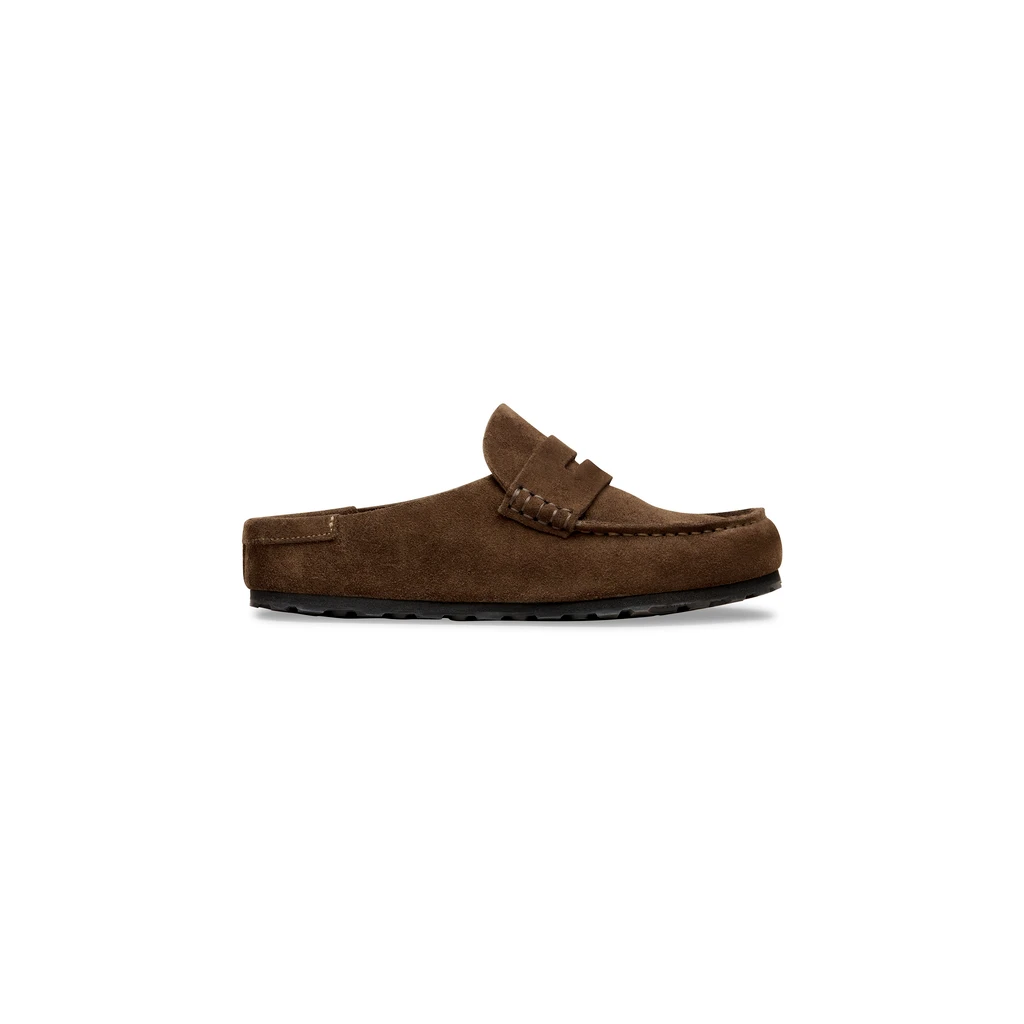BIRKENSTOCK Naples Carafe: коричневый сабо для женщин