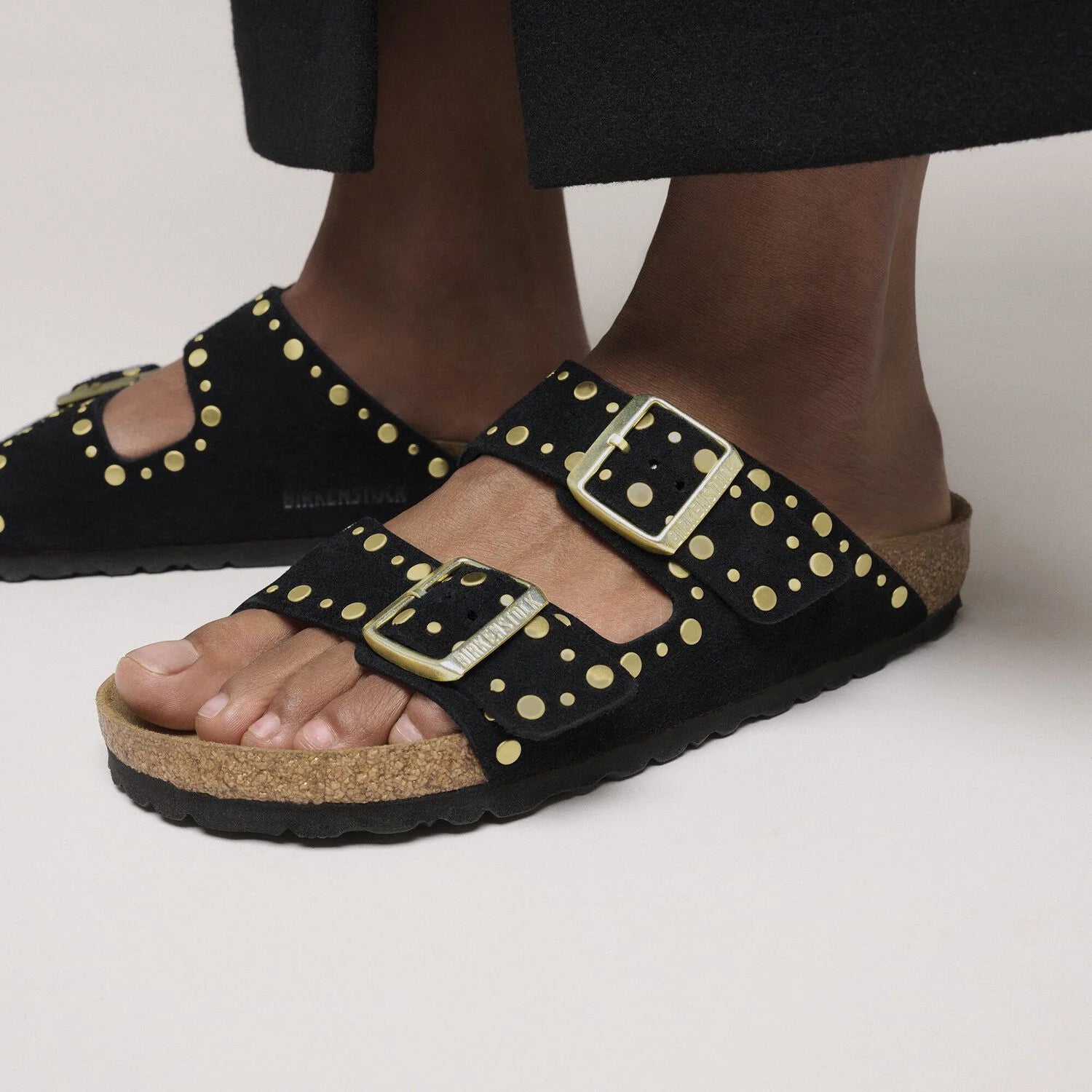 BIRKENSTOCK | SANDALIAS | MUJER | ARIZONA RIVET LEVE BLACK | NEGRO
