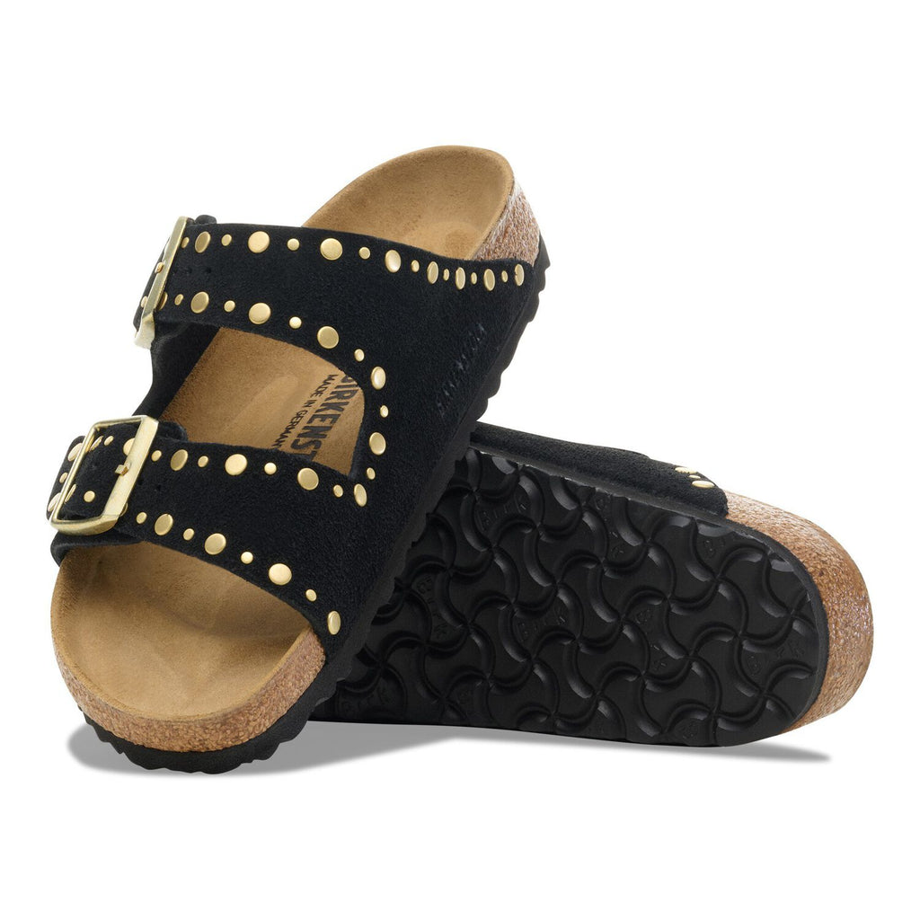 BIRKENSTOCK | SANDALS | WOMAN | ARIZONA RIVET LEVE BLACK | BLACK