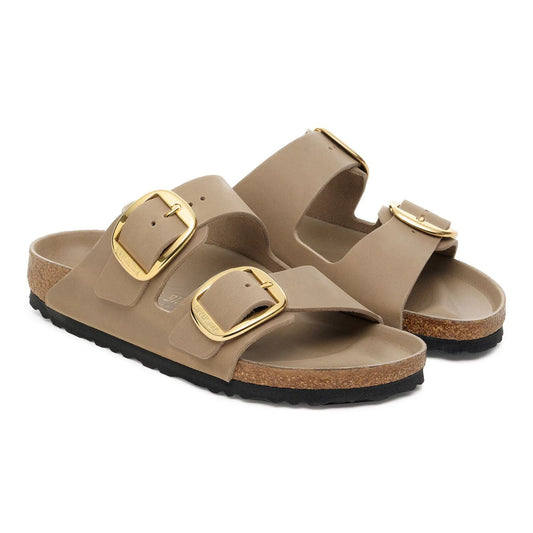 BIRKENSTOCK | SANDALIAS | MUJER | ARIZONA BIG BUCKLE LEOI TABACCO BROWN HEX TABACCO BROWN | BEIGE