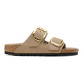 BIRKENSTOCK | SANDALS | WOMAN | ARIZONA BIG BUCKLE LEOI TABACCO BROWN HEX TABACCO BROWN | BEIGE