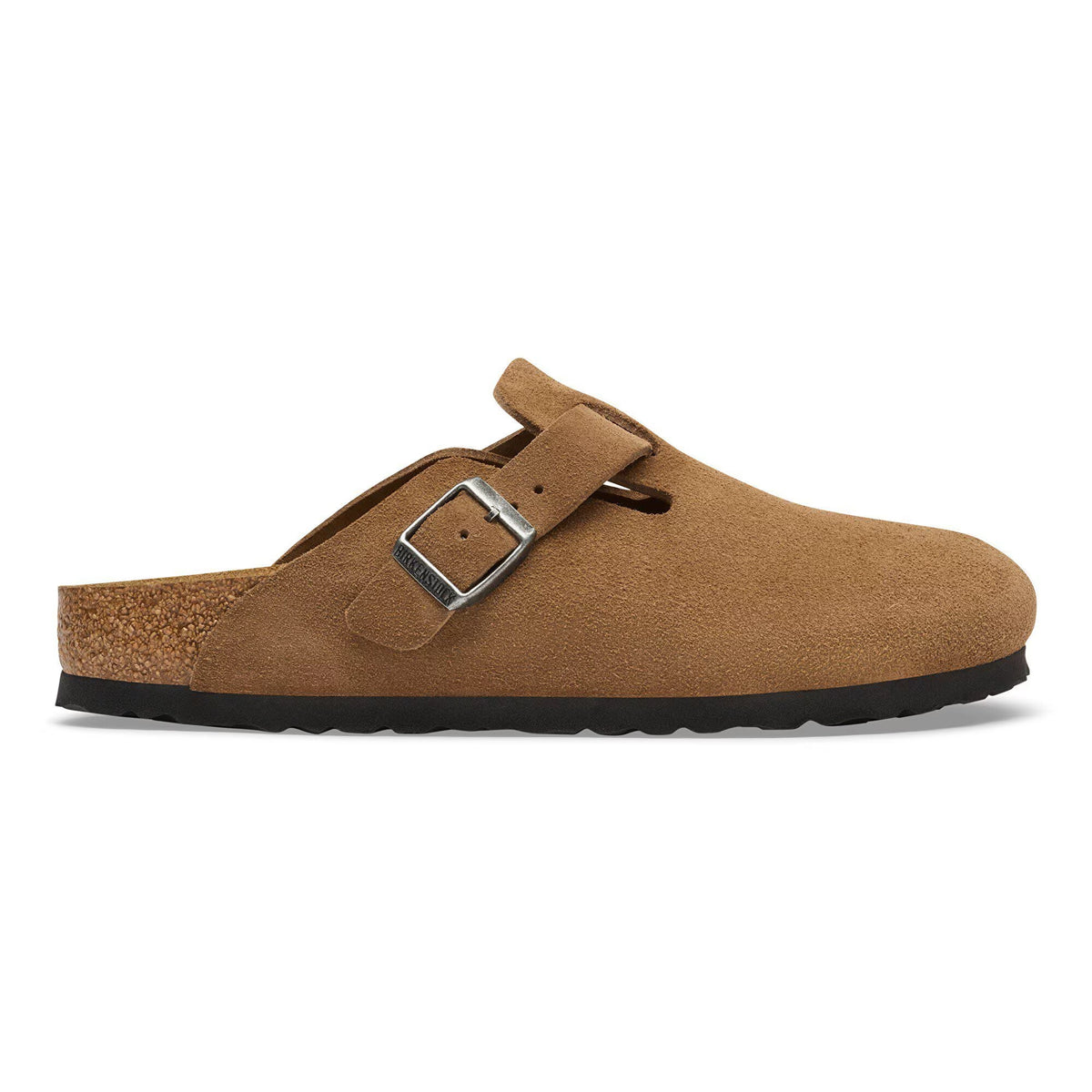 BIRKENSTOCK Boston DARK TEA: коричневий сабо для жінок