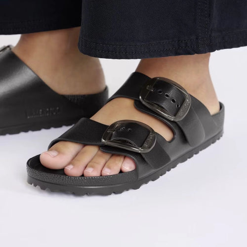 BIRKENSTOCK Arizona BIG Buckle EVA Black: sort sandaler til kvinder