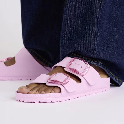 BIRKENSTOCK Arizona BIG Buckle EVA Fondant PINK: pink sandaler til kvinder