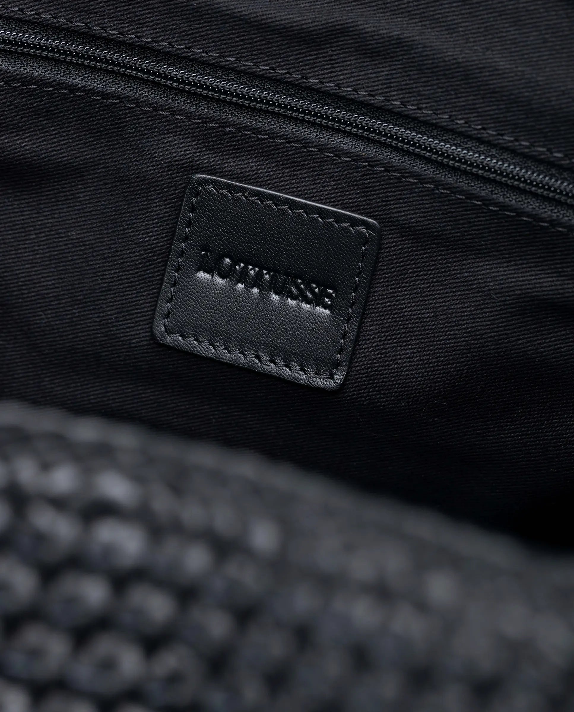 LOTTUSSE | BOLSOS | MUJER | HOBO NEGRO DE CORDERO MERINO SOFT NEGRO | NEGRO