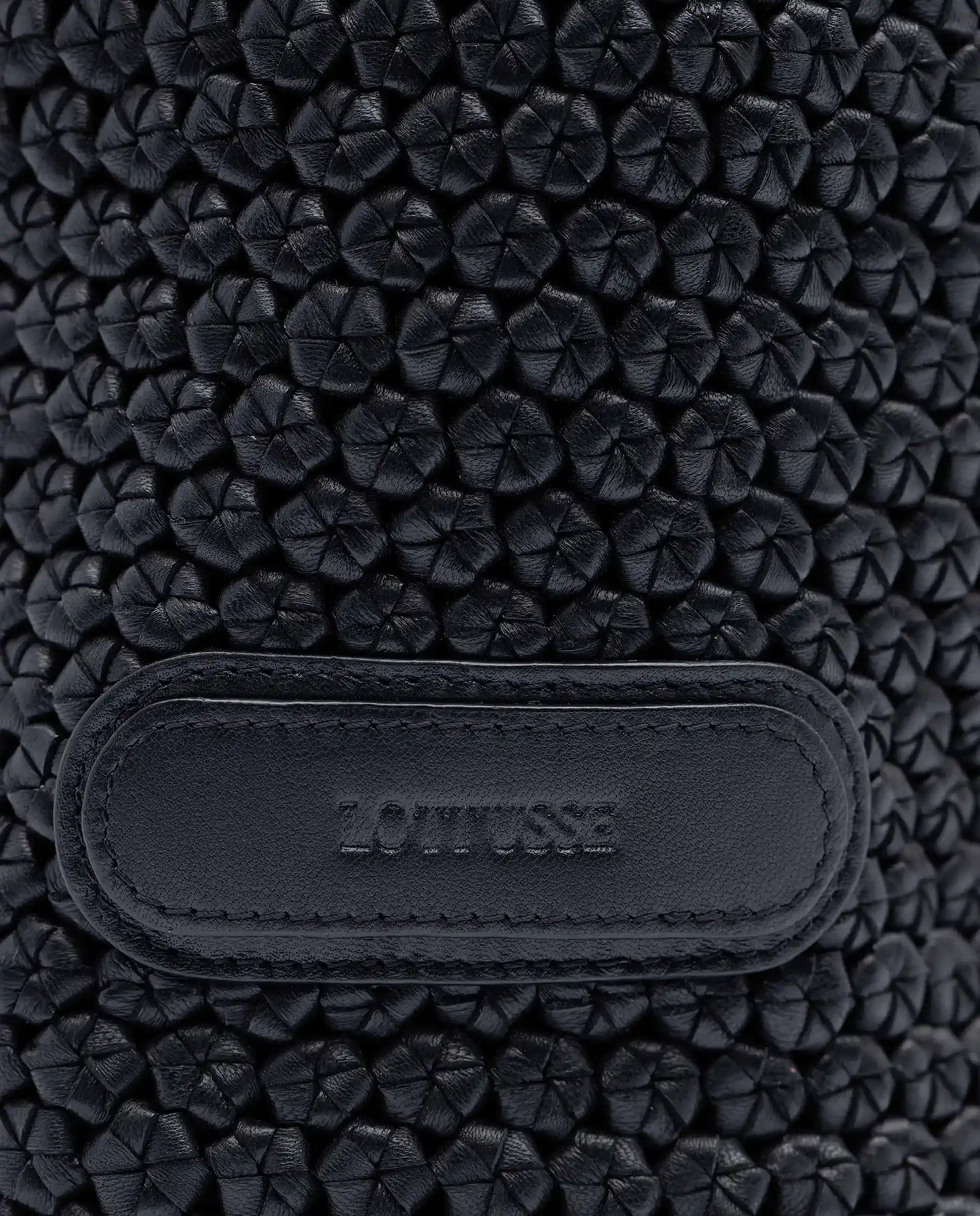 LOTTUSSE | BOLSOS | MUJER | HOBO NEGRO DE CORDERO MERINO SOFT NEGRO | NEGRO